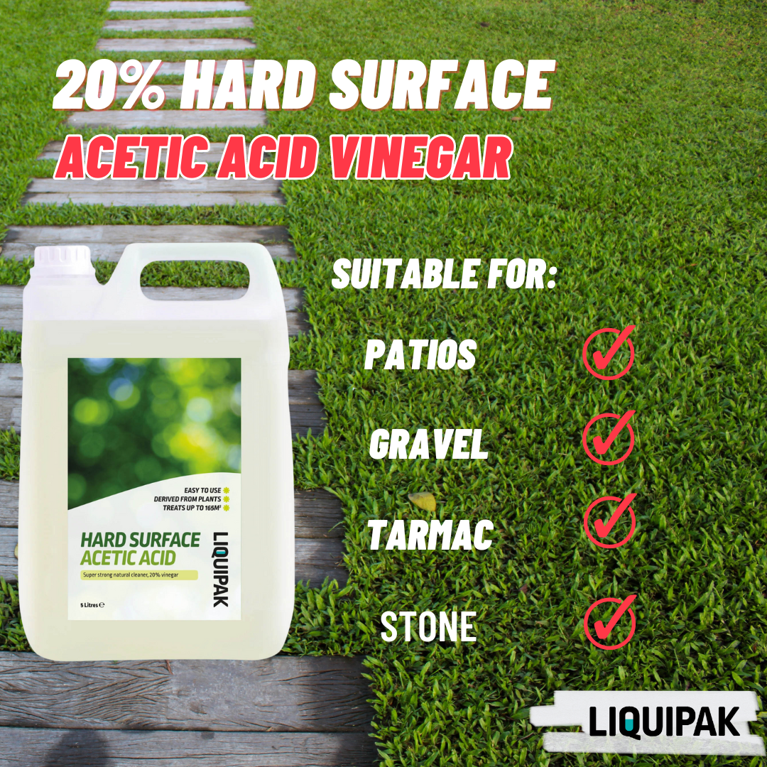 20% Hard Surface Acetic Acid Vinegar | Natural Outdoor Cleaner