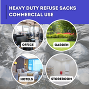 Heavy duty refuse sack Where to use Liquipak