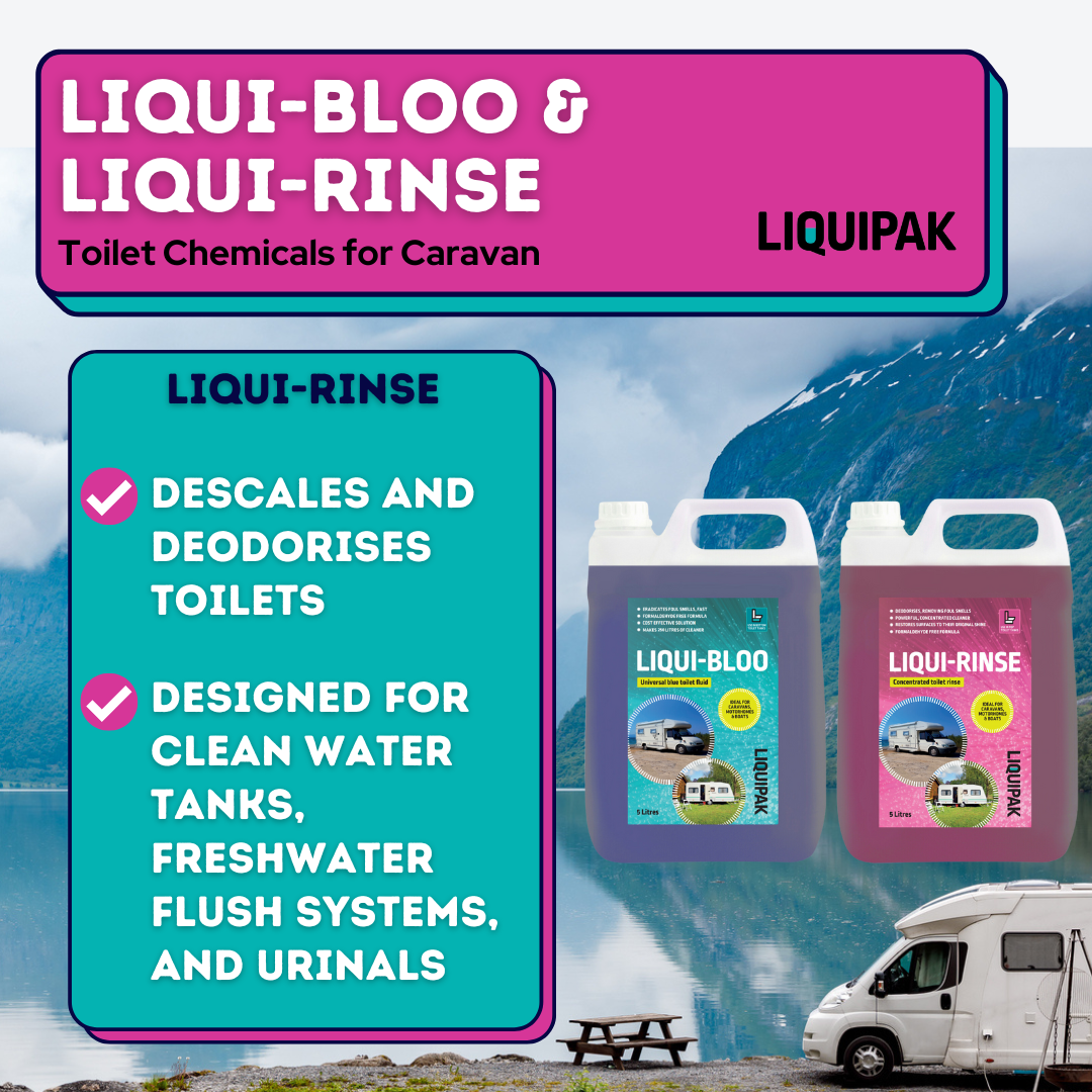 Liqui-Bloo & Liqui Rinse | Toilet Chemicals for Caravan