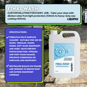 Final Wash - Sodium Hypochlorite Neutraliser