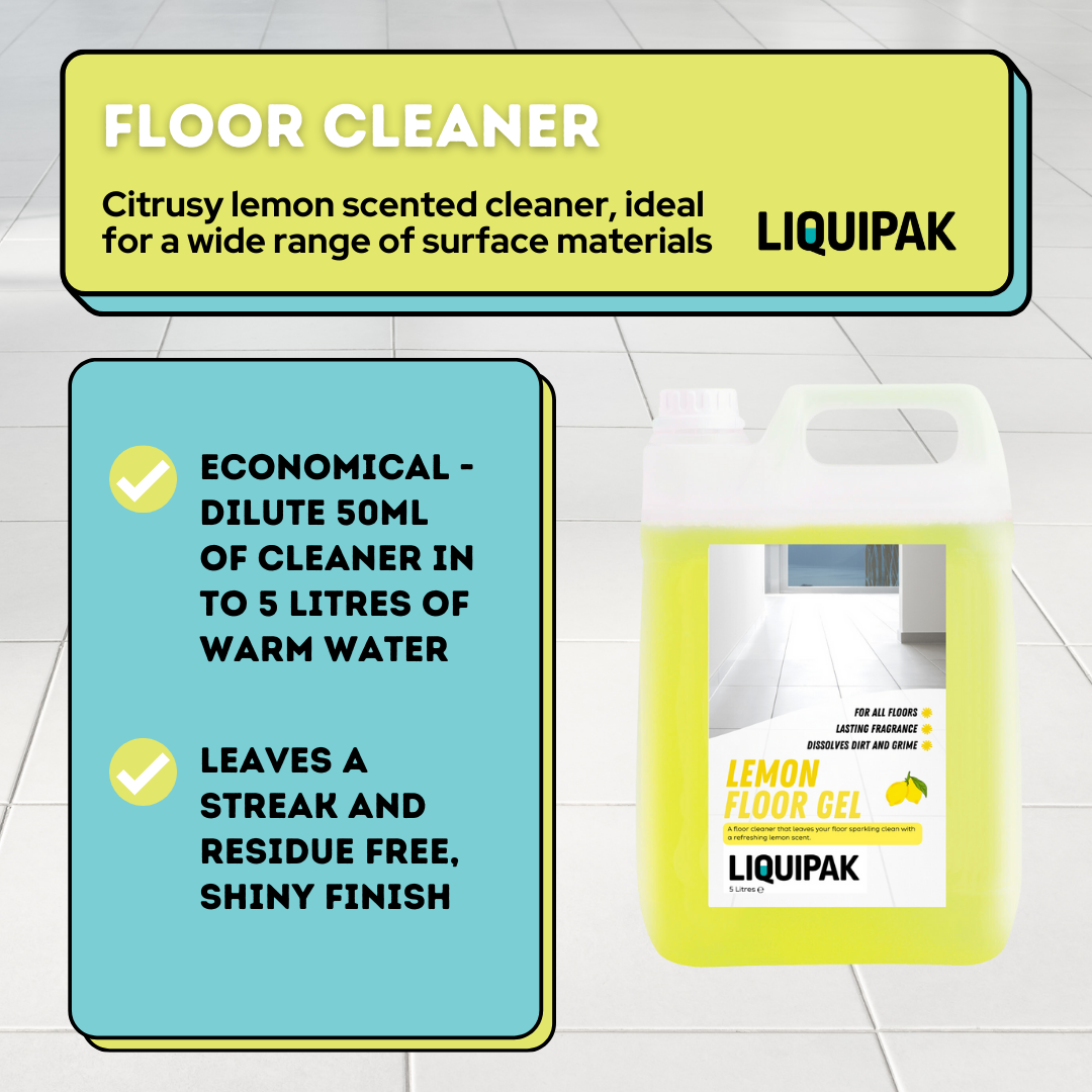 Liquipak - Lemon Floor Gel Info