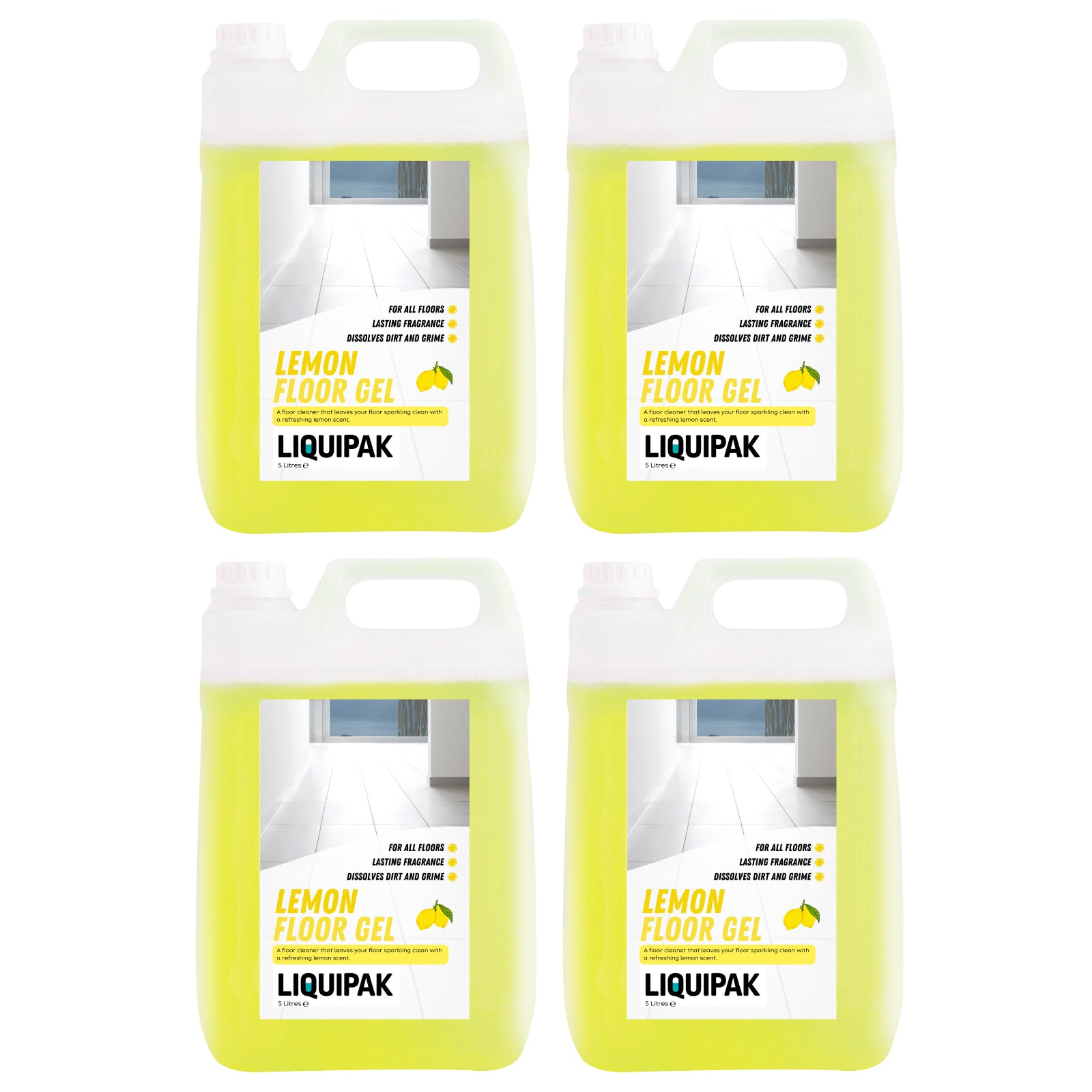 Liquipak - Lemon Floor Gel 20 Litres