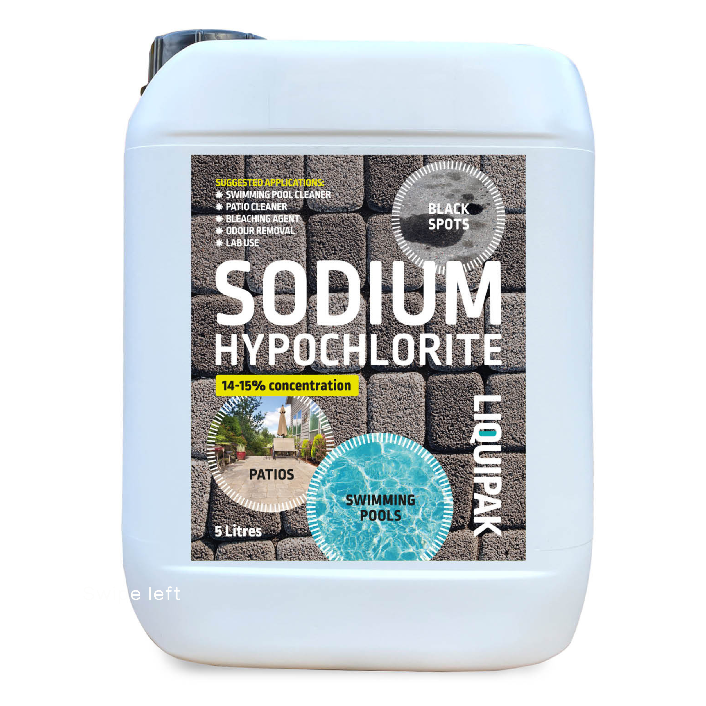 Sodium Hypochlorite 14 - 15% | Liquiak