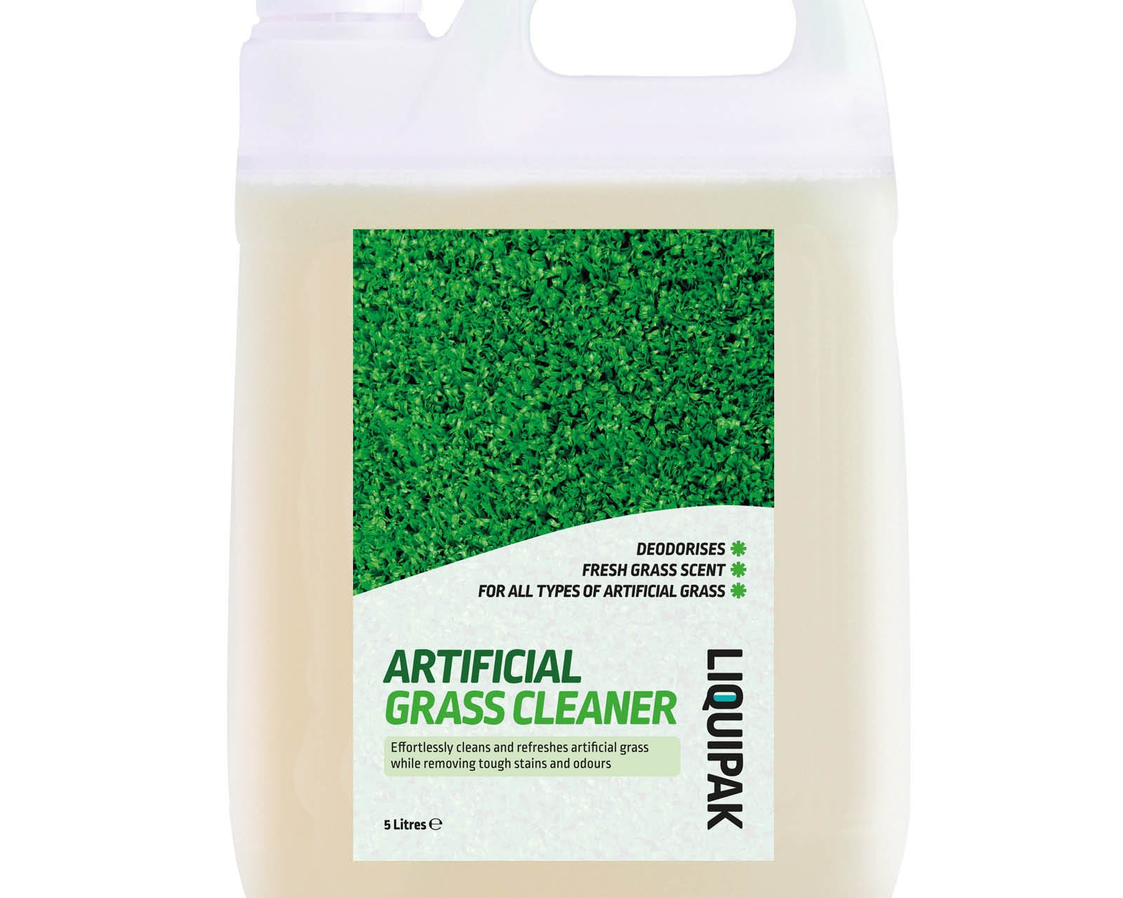 Artificial Grass Cleaner 5L | AstroTurf Deodoriser | Liquipak