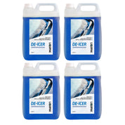 Four bottles of Llano De-Icer on a white background | 20L