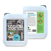 Sodium Hypochlorite 9.99% Concentration 5L  Patio Cleaner Back Label | Liquipak