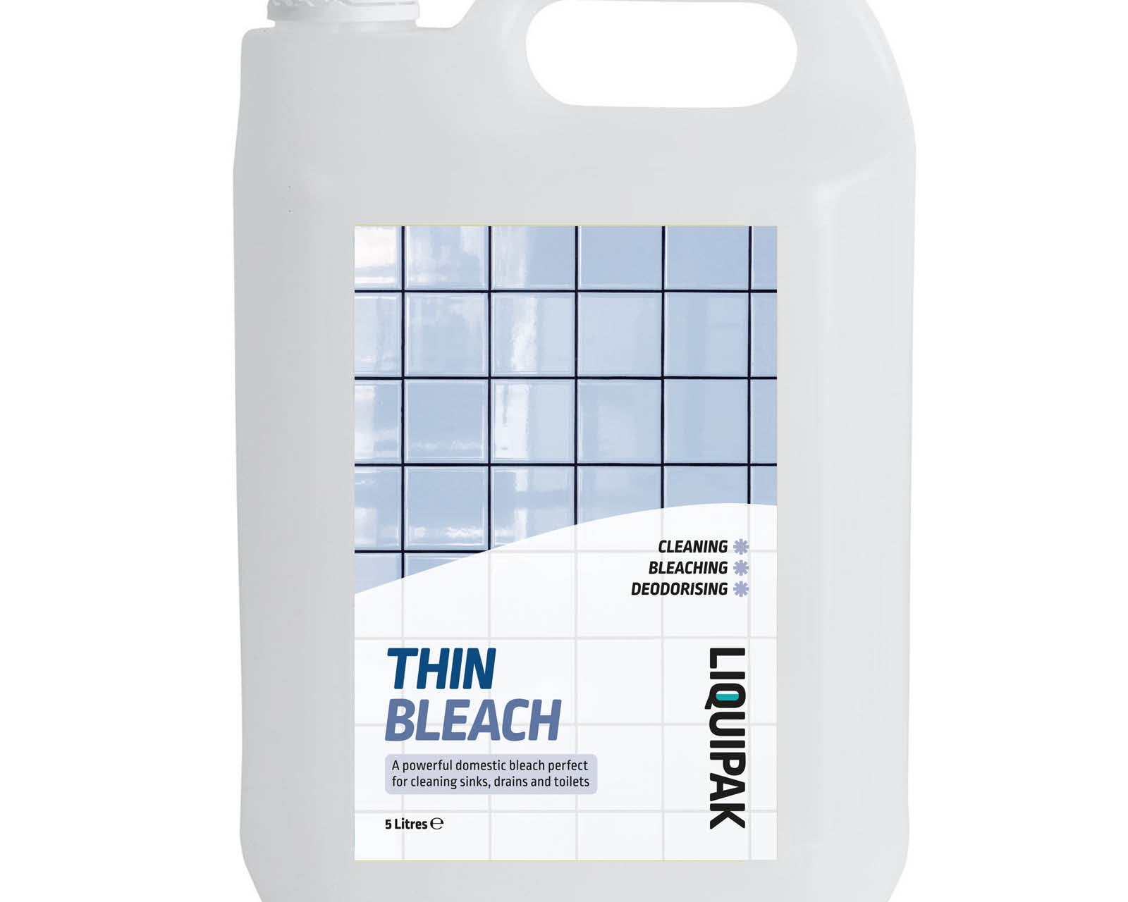 Liquipak - Thin Bleach 5 Litres