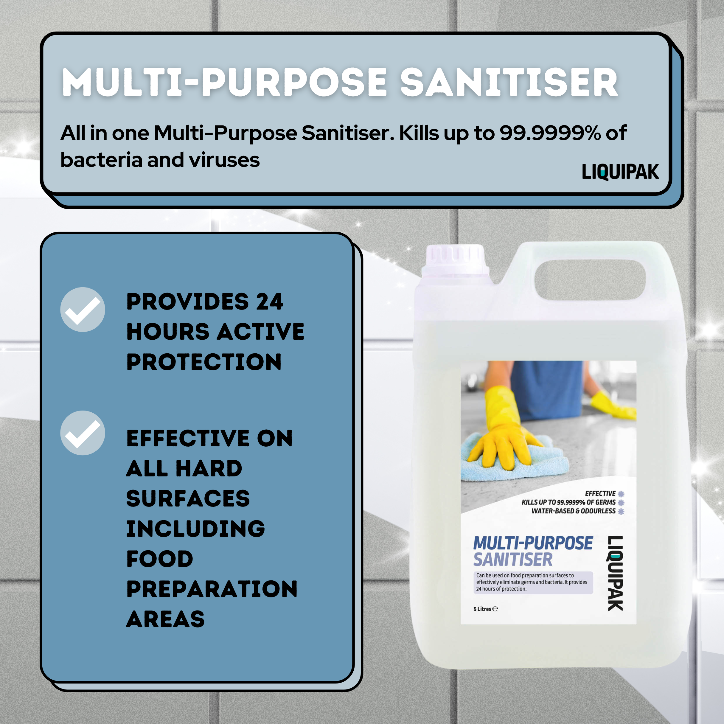 Multi-Purpose Sanitiser 5L | Liquipak