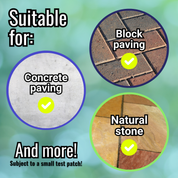 Sodium Hypochlorite 9.9% Concentration | Patio Cleaner