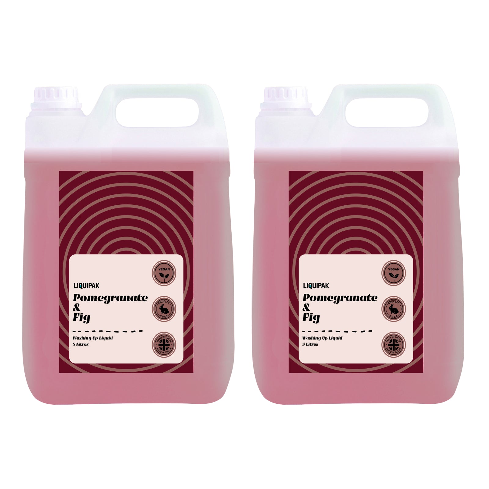 Liquipak - Pomegranate & Fig Vegan Washing Up Liquid 10 Litres