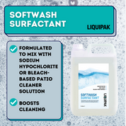 Softwash Surfactant 5L Product Information | Liquipak