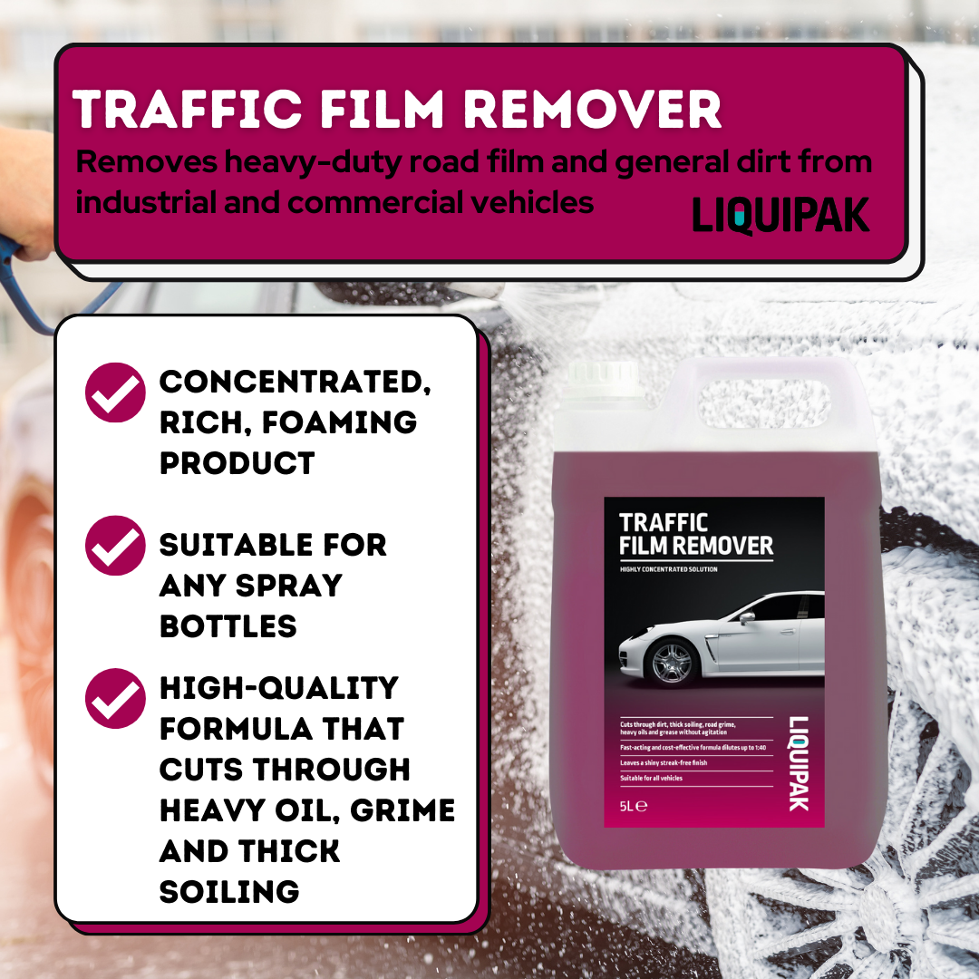 Liquipak - Traffic Film Remover Info