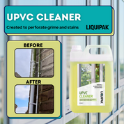 Liquipak - UPVC UPVC Doors Windows Solvent Cleaner Before and After
