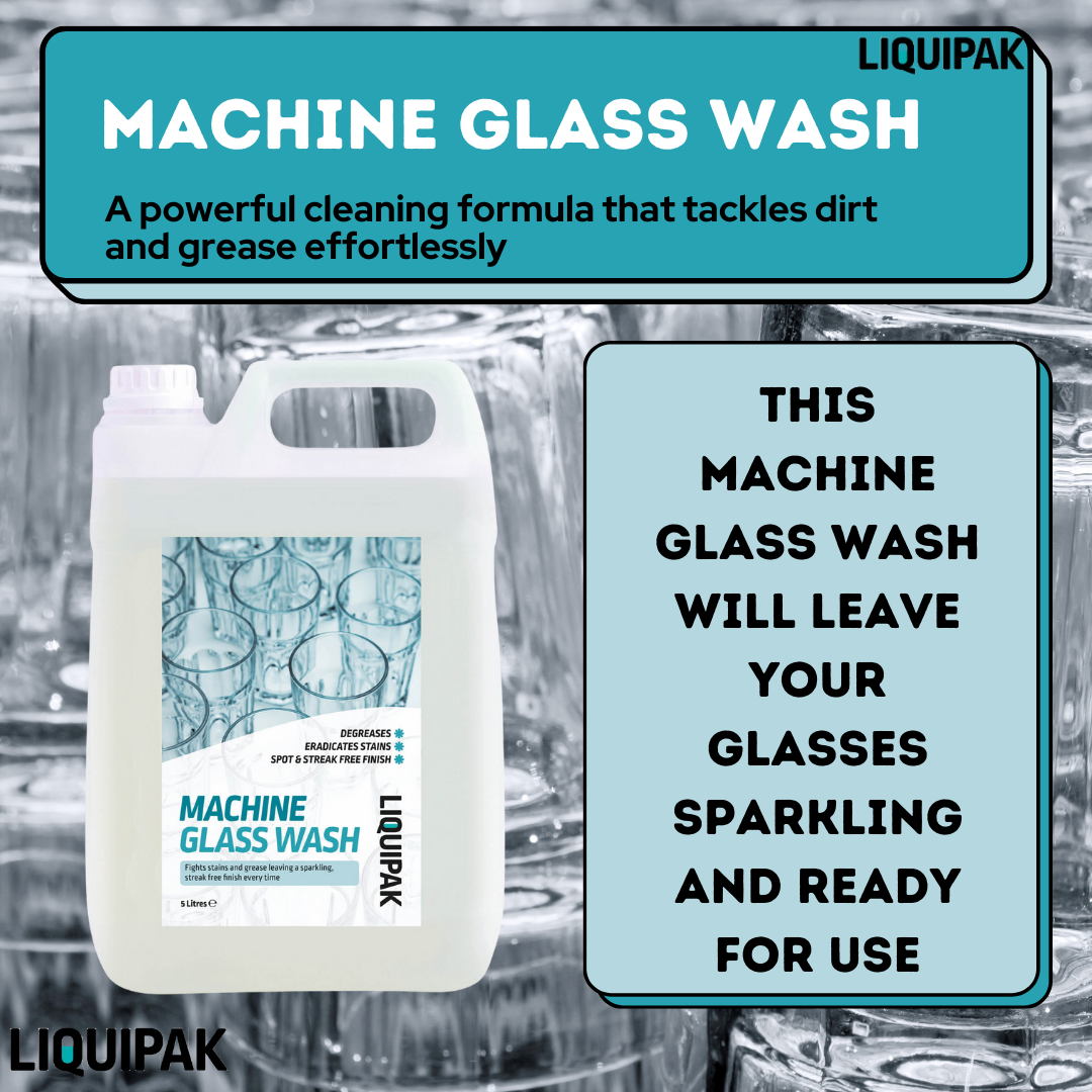 Liquipak - Machine Glass Wash Info