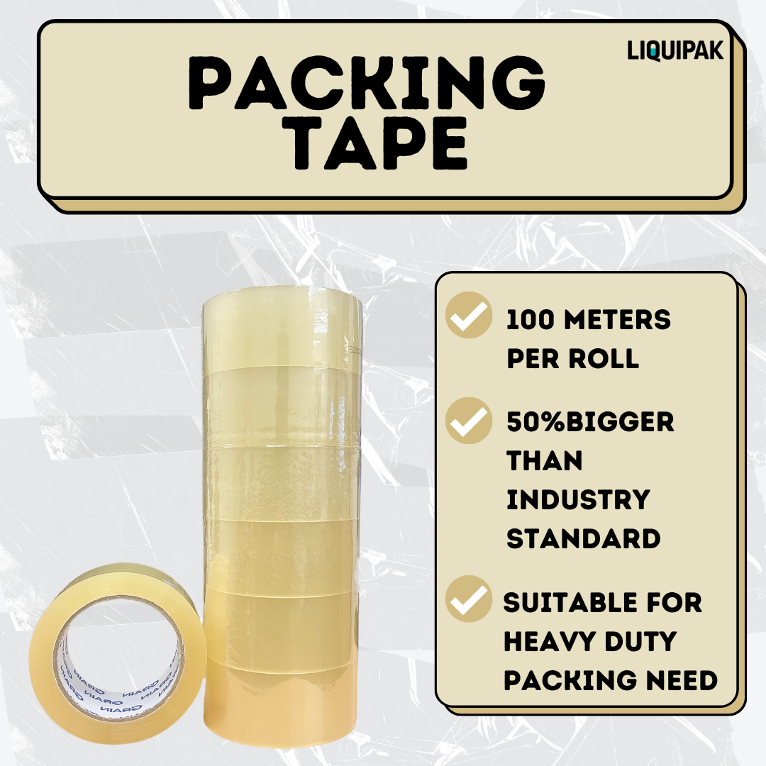 Liquipak - Packing Tape Info
