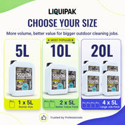 Sodium Hypochlorite 14 - 15% PROFESSIONAL STRENGTH CLEANING bundles | Liquipak