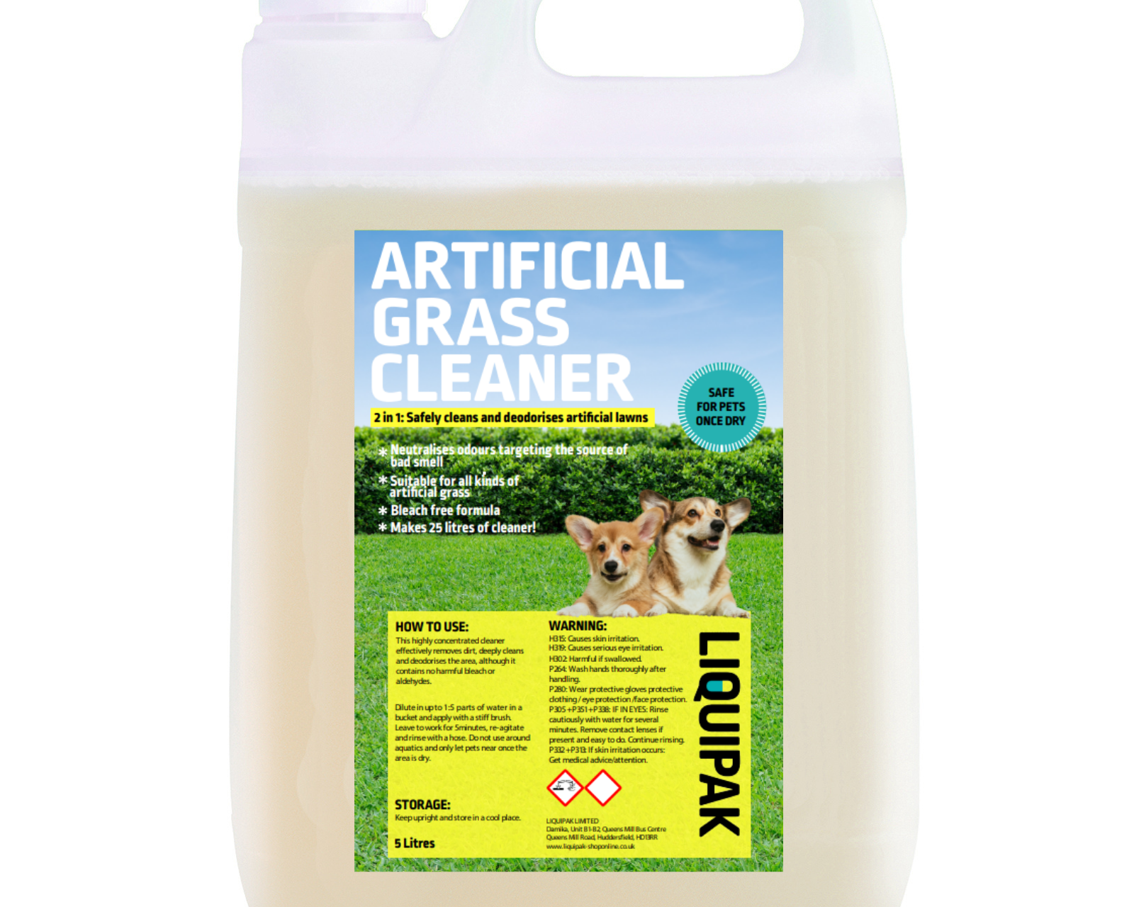 Liquipak - Artificial Grass Cleaner 5 Litres