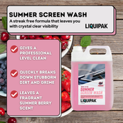 Liquipak - Summer Screen Wash Info