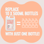 5L Vanilla & Rose Hand Soap Liquid – Vegan Hand Wash Refill for Dispenser Liquipak