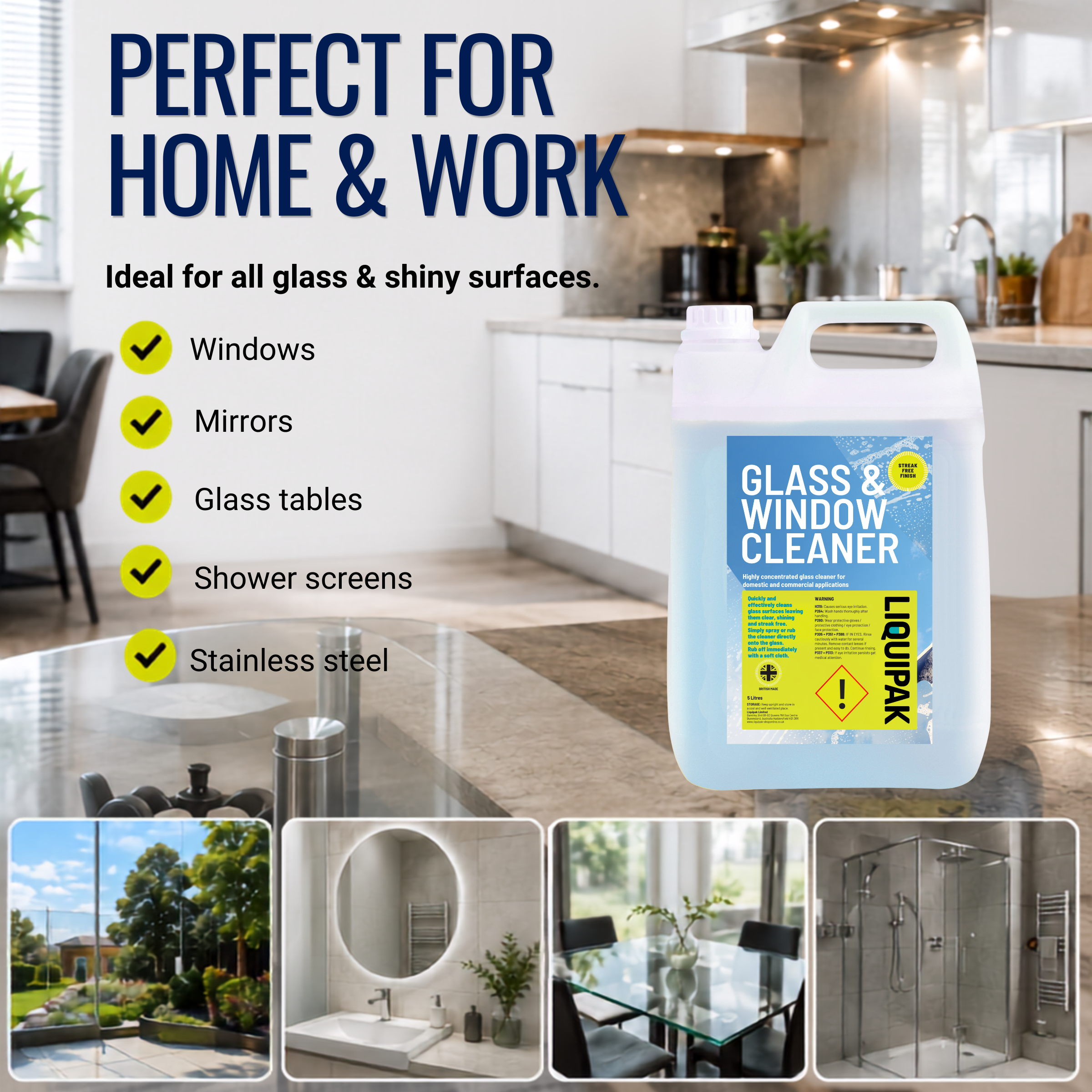 Glass and Window Cleaner