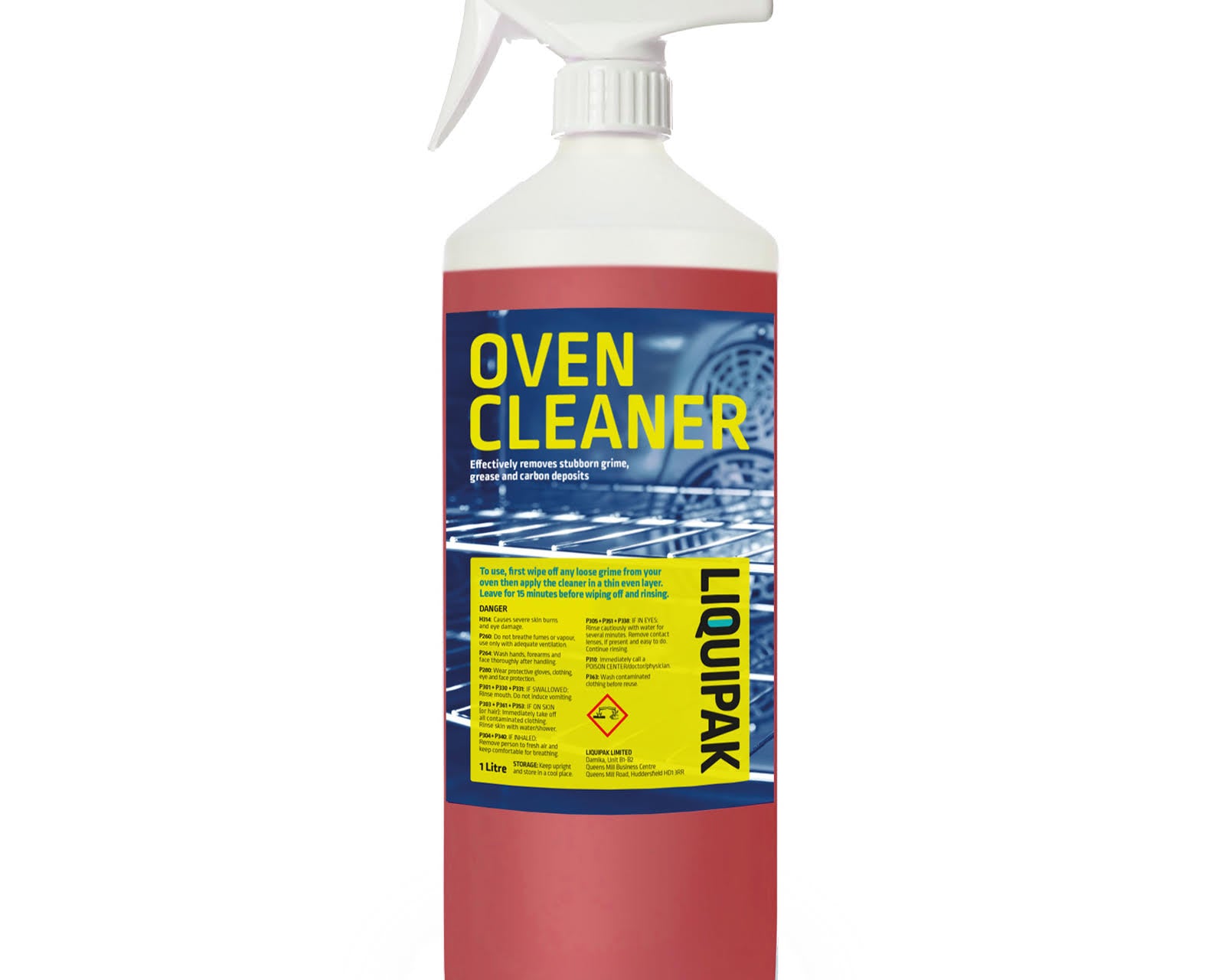 Liquipak - Oven Cleaner 1 Litre With Sprayer