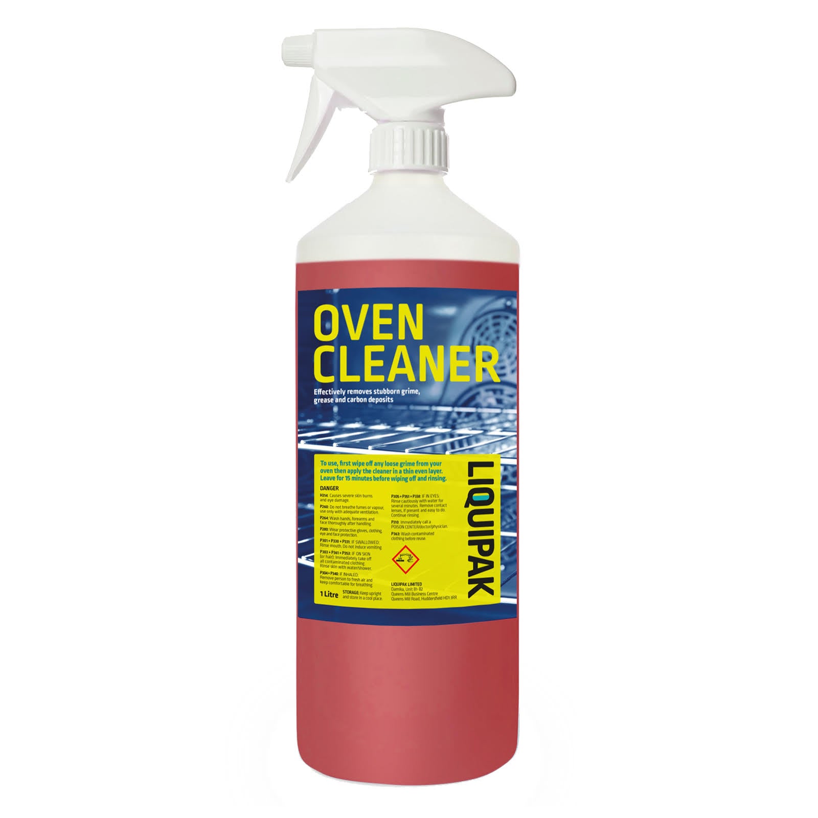 Liquipak - Oven Cleaner 1 Litre With Sprayer