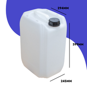 20L Heavy Duty Water Container – Stackable HDPE Jerry Can with DIN 61 Cap