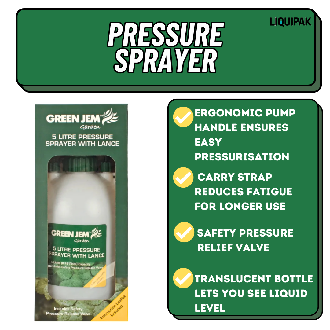 Liquipak - pressure sprayer info