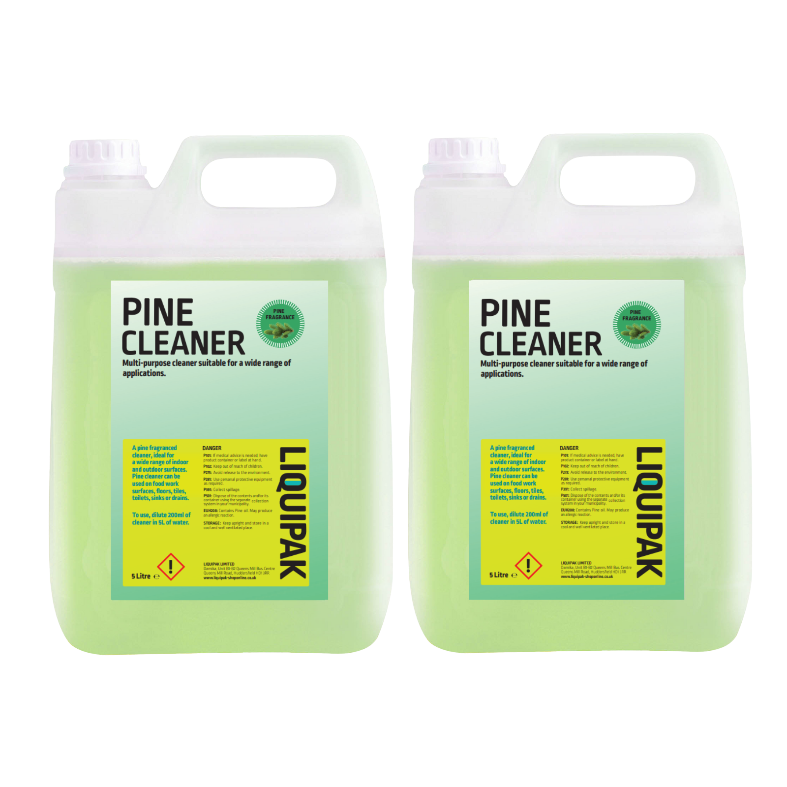 Liquipak - Pine Disinfectant Cleaner 2x5L