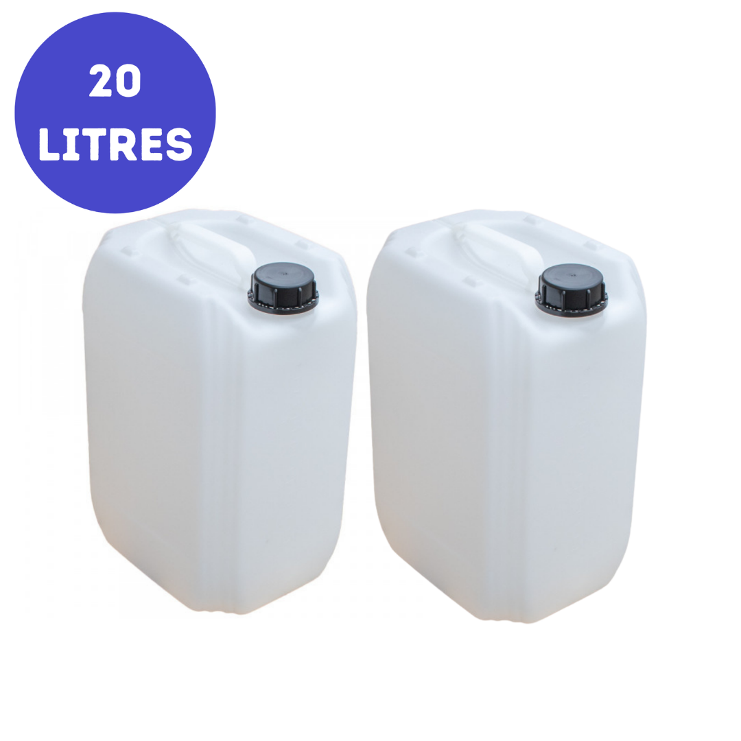 20L Heavy Duty Water Container – Stackable HDPE Jerry Can with DIN 61 Cap