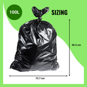 Medium duty refuse sacks sizing Liquipak