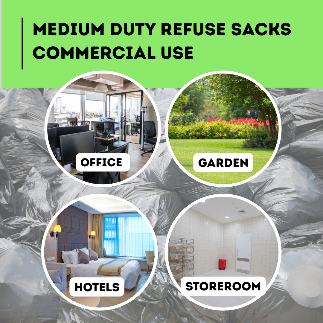 Medium duty refuse sack Where to use Liquipak 