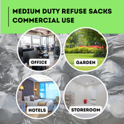 Medium duty refuse sack Where to use Liquipak 