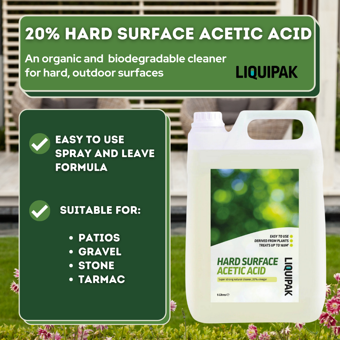 30% Vinegar, Acetic Acid | Natural outdoor cleaner