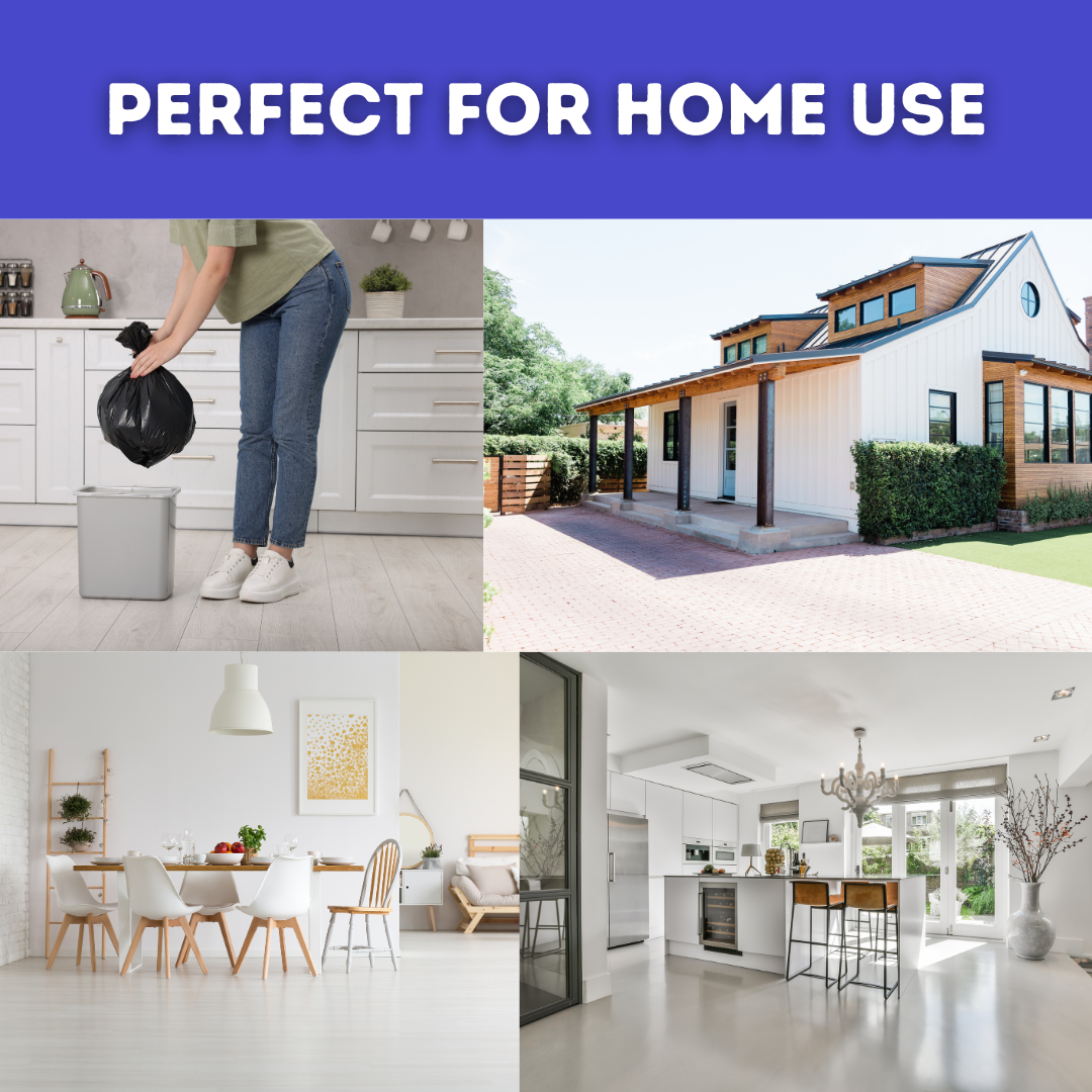 Heavy Duty refuse sacks perfect for home use Liquiapak 