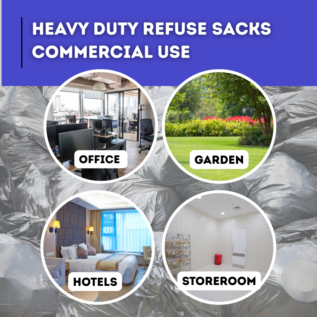 Heavy duty refuse sack Where to use Liquipak 