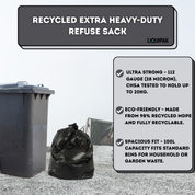 Extra Heavy Duty Refuse Sack Key Points Liquiapak 