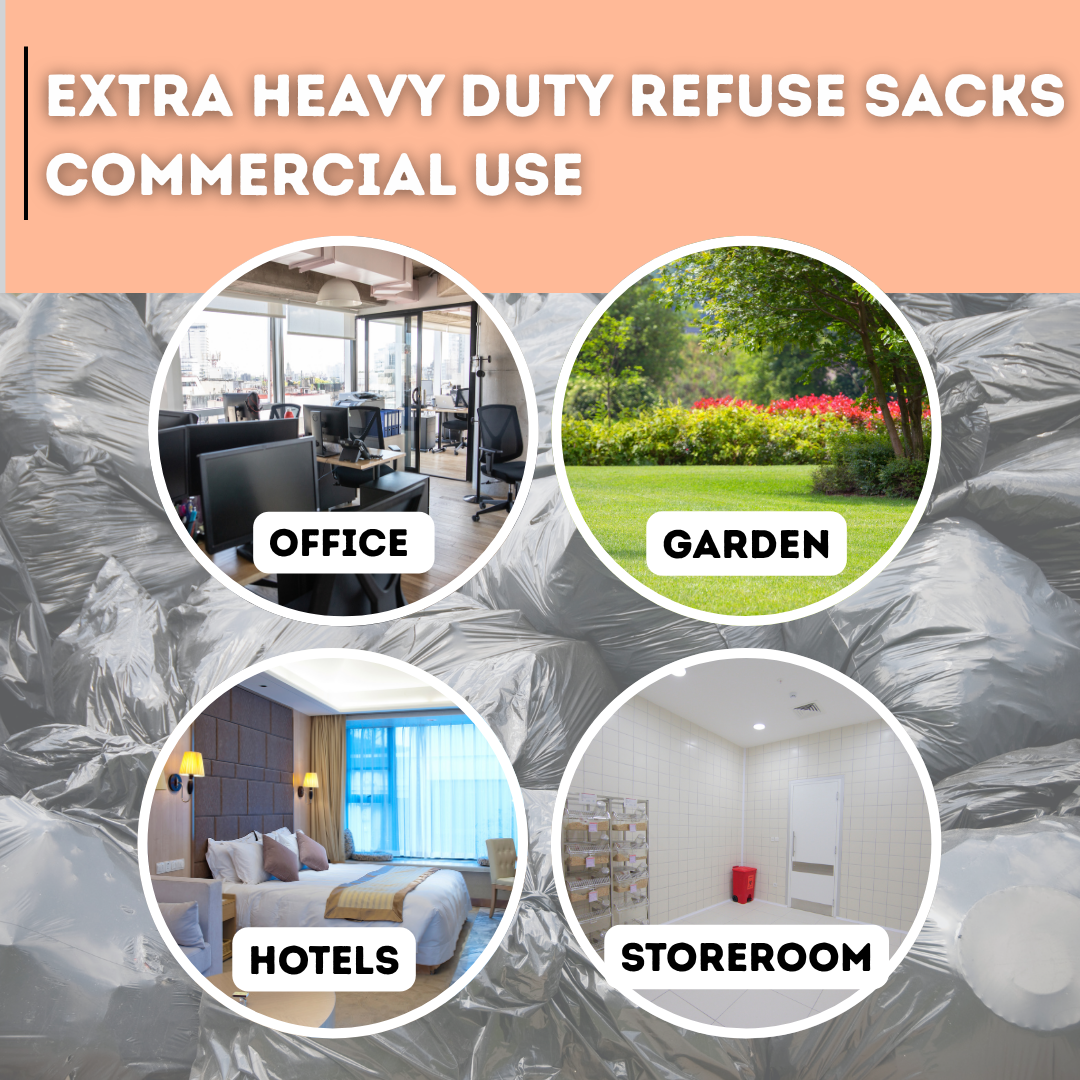 Extra Heavy duty refuse sack Where to use Liquipak 