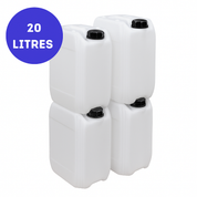 20L Heavy Duty Water Container – Stackable HDPE Jerry Can with DIN 61 Cap