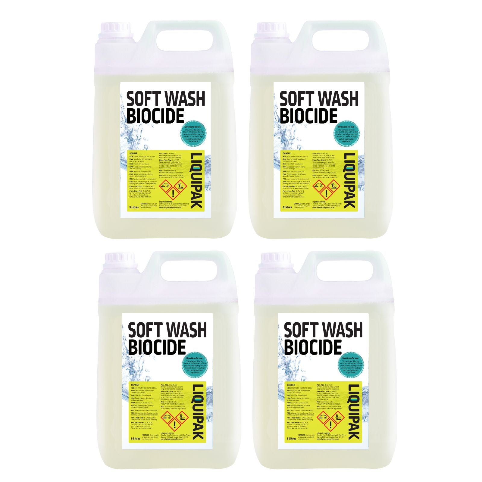 Liquipak - Softwash Biocide 20 Litres