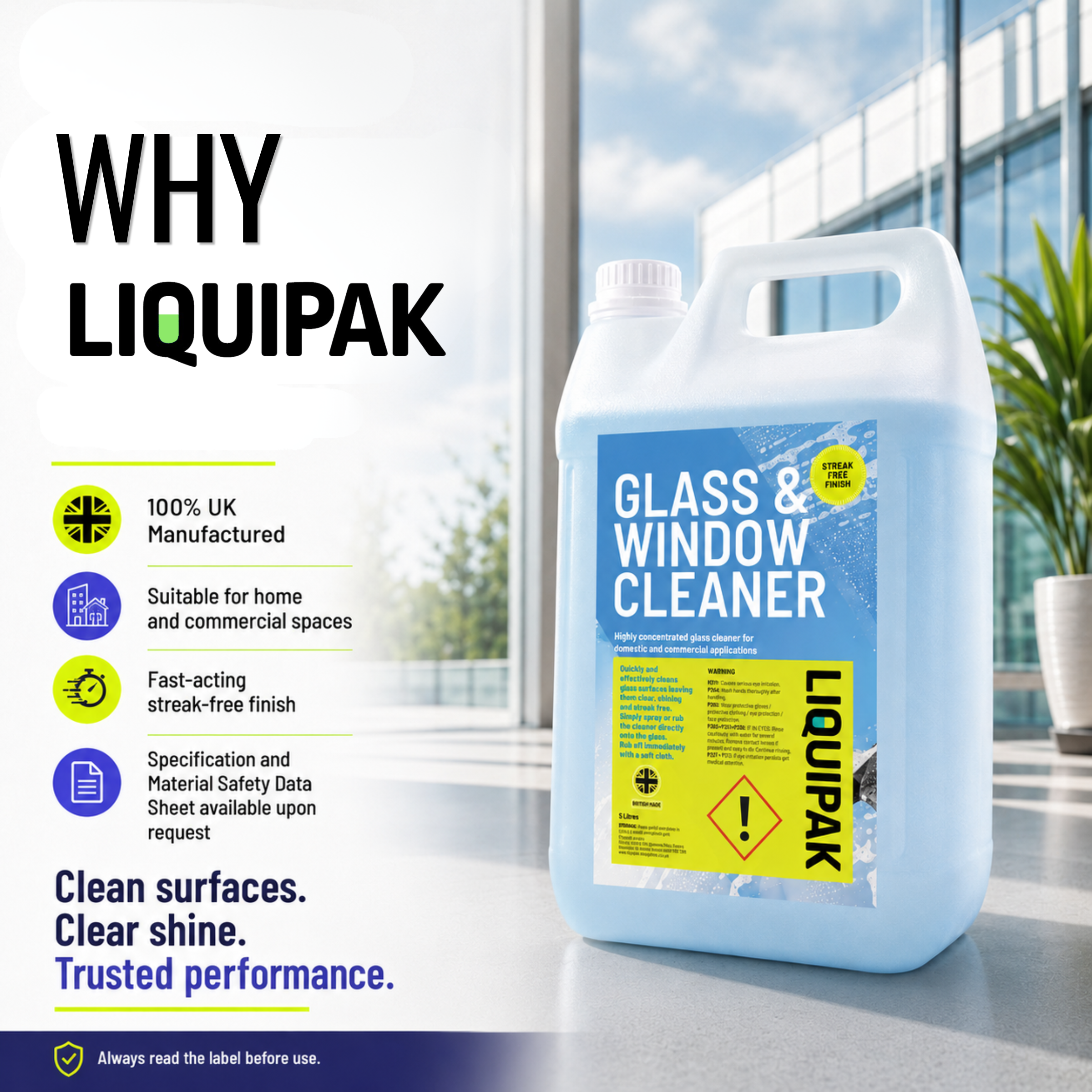 Glass and Window Cleaner
