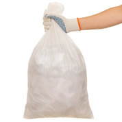 Liquipak Heavy-Duty Household Clear Refuse Sacks – 100L, Pack of 40 Large Recycling Bags
