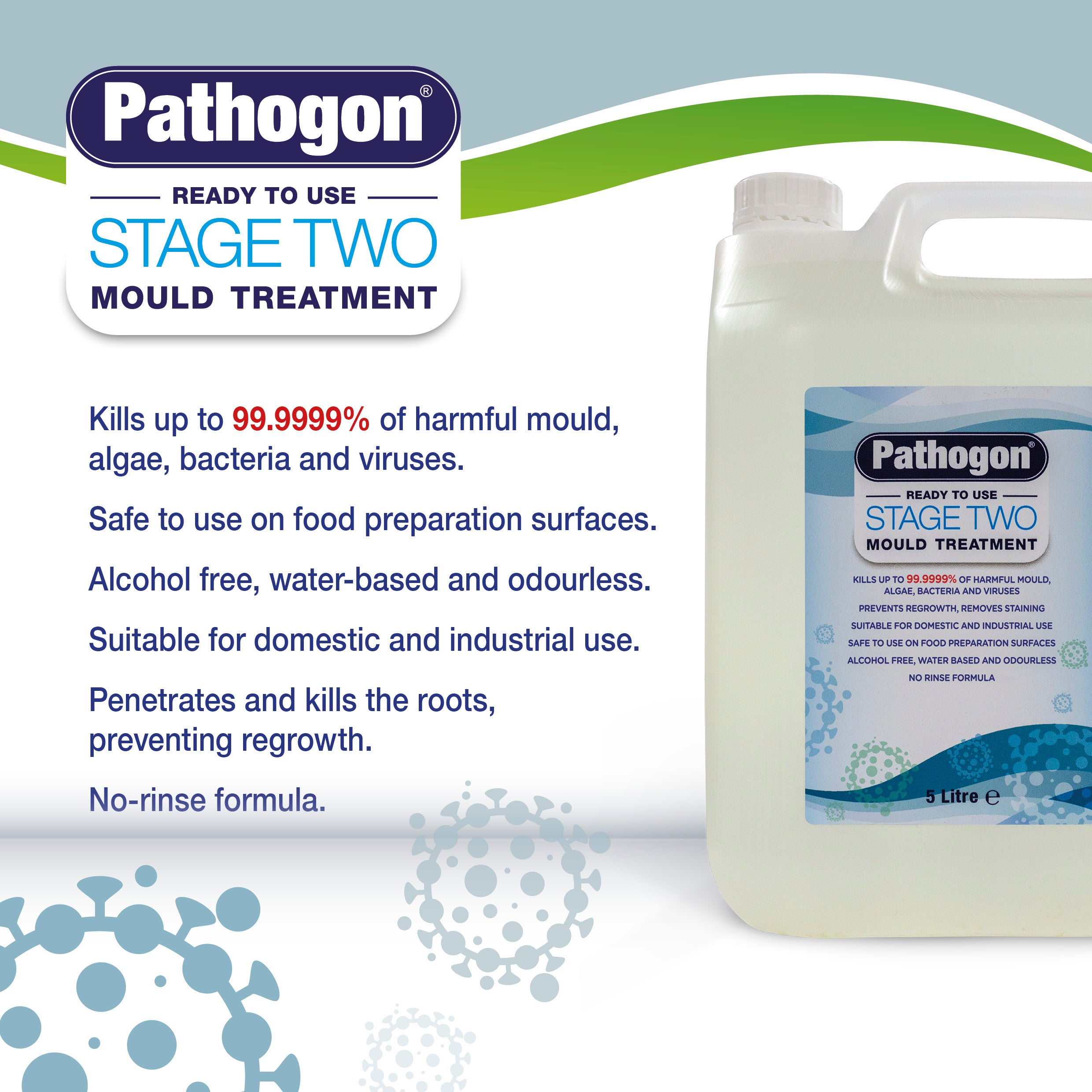 Liquipak- Pathogen Organic Mould Treatment Stage Two Info