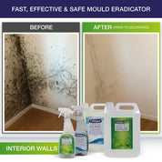 Liquipak- Pathogen Organic Mould Treatment Stage One & Two Before and After