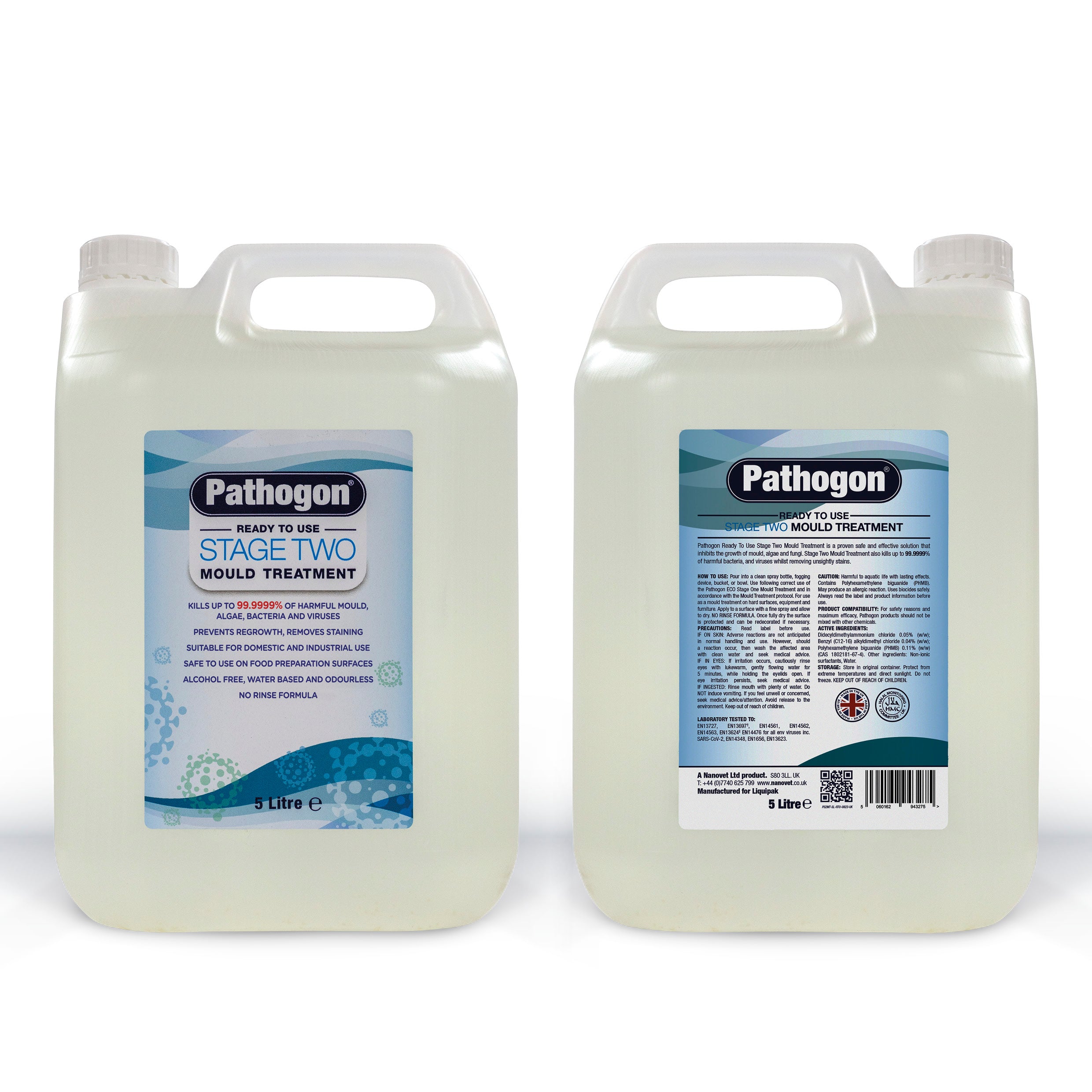 Liquipak- Pathogen Organic Mould Treatment Stage Two 5 Litres