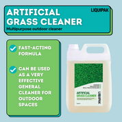 Artificial Grass Cleaner 5L Information | AstroTurf Deodoriser | Liquipak