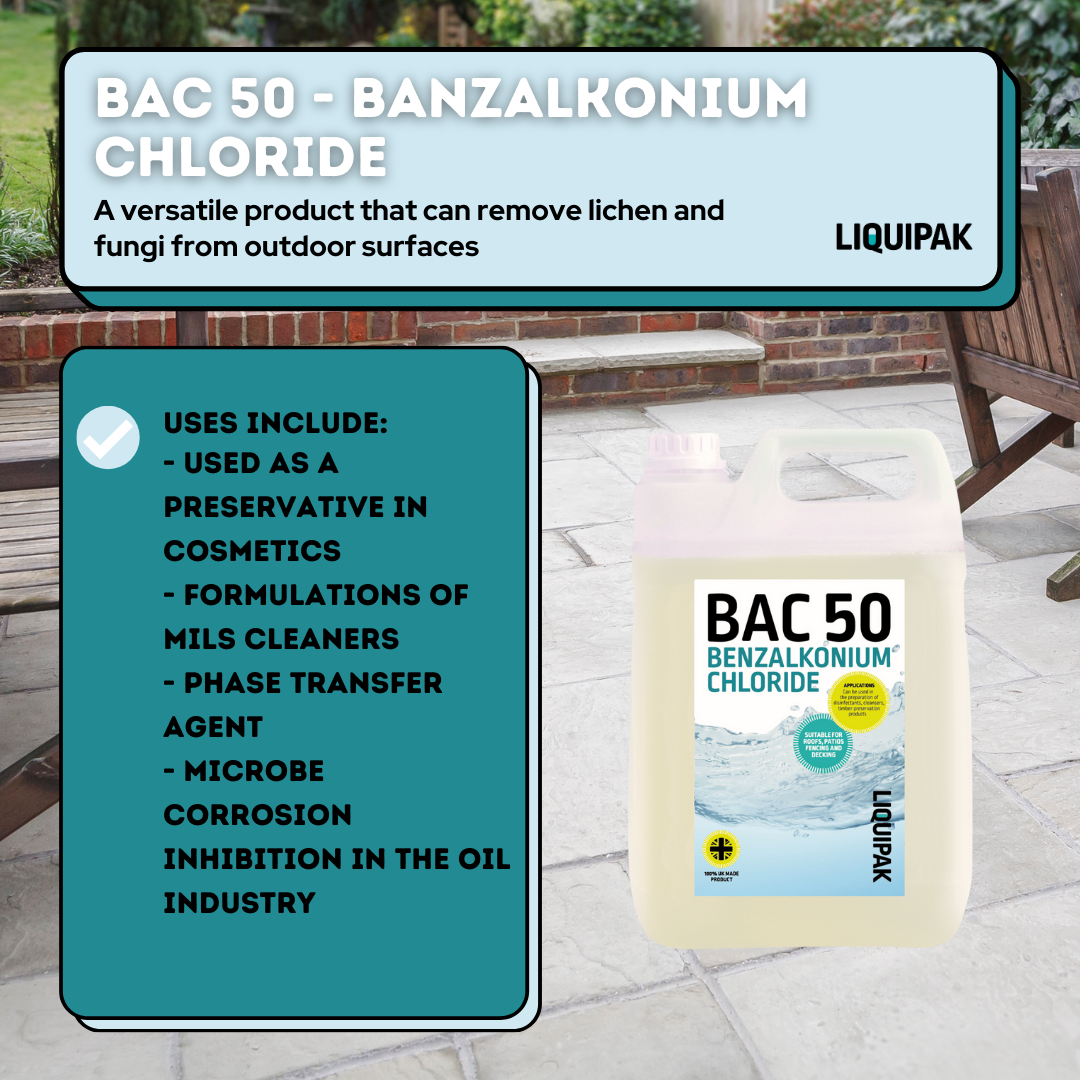 Liquipak - Benzalkonium Chloride | Bac 50 Info