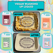 Liquipak - Vegan Washing Up Liquipak Before and After