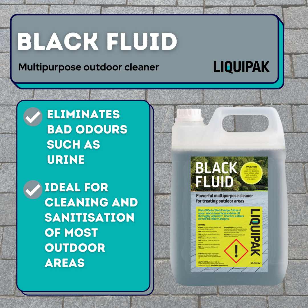 Black Fluid | Outdoor Patio Cleaner