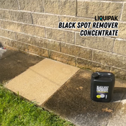 Liquipak - Black Spot Remover Concentrate Before and After